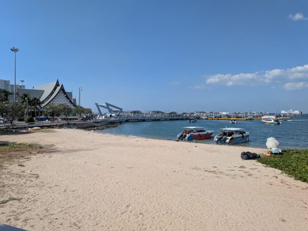 View of the Bali Hai Pier in Pattaya