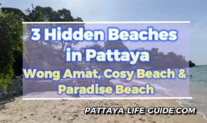 Paradise Beach Pattaya, one of three quiet hidden beaches featured in this guide