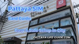 Exterior view of Central Pattaya shopping mall, a prime location to buy a tourist SIM card safely