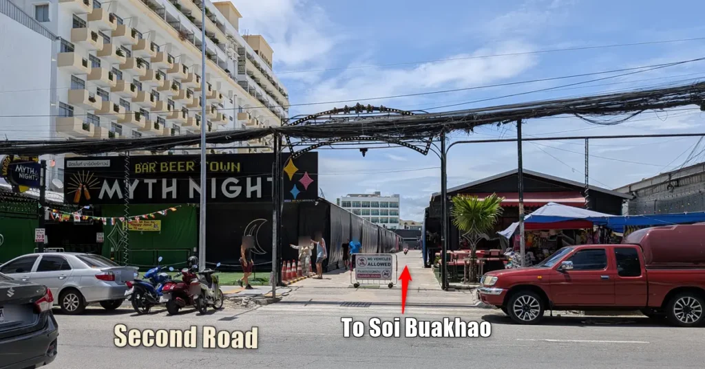 Second Road side of the Myth Night Connection
